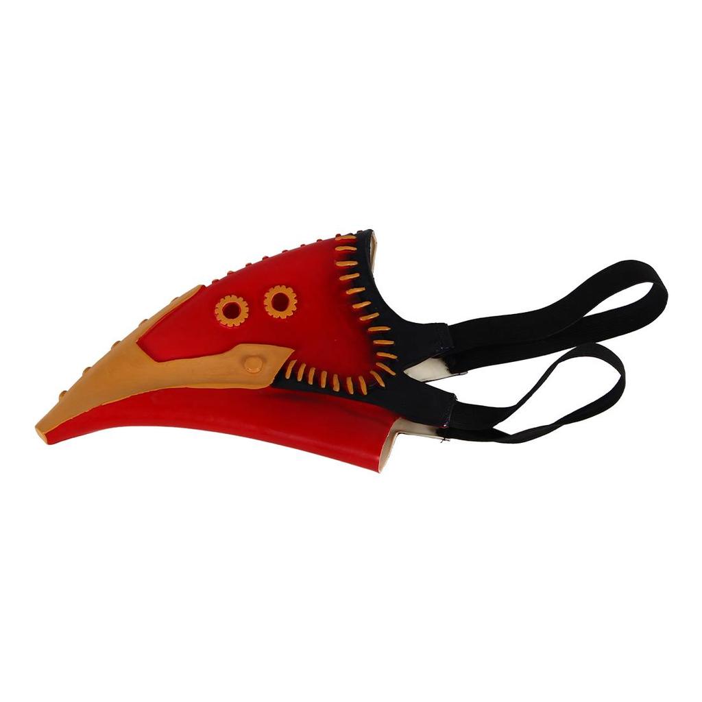 Anime My Hero Academia Overhaul Mask Cosplay Steampunk Crow Mouth Plague Doctor Cioc lung Cască gotică Halloween Party Props