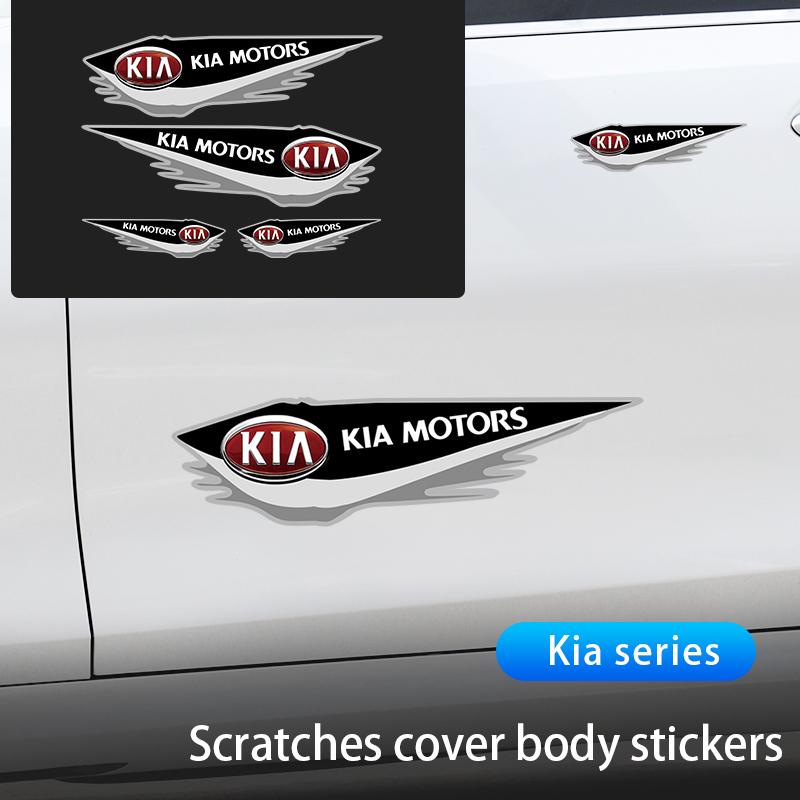 ABCDFD1Car Rearview Mirror Door Sideways Side Decoration Stickers For KIA K9 Sportage Niro K5 Carnival EV6 EV9 EV3 K8 Stinger Forte