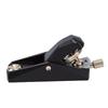 Wood Planer Woodworking Low Angle Small Hand Block Plane for Planing Trimming Accurate Fine Tuning Black