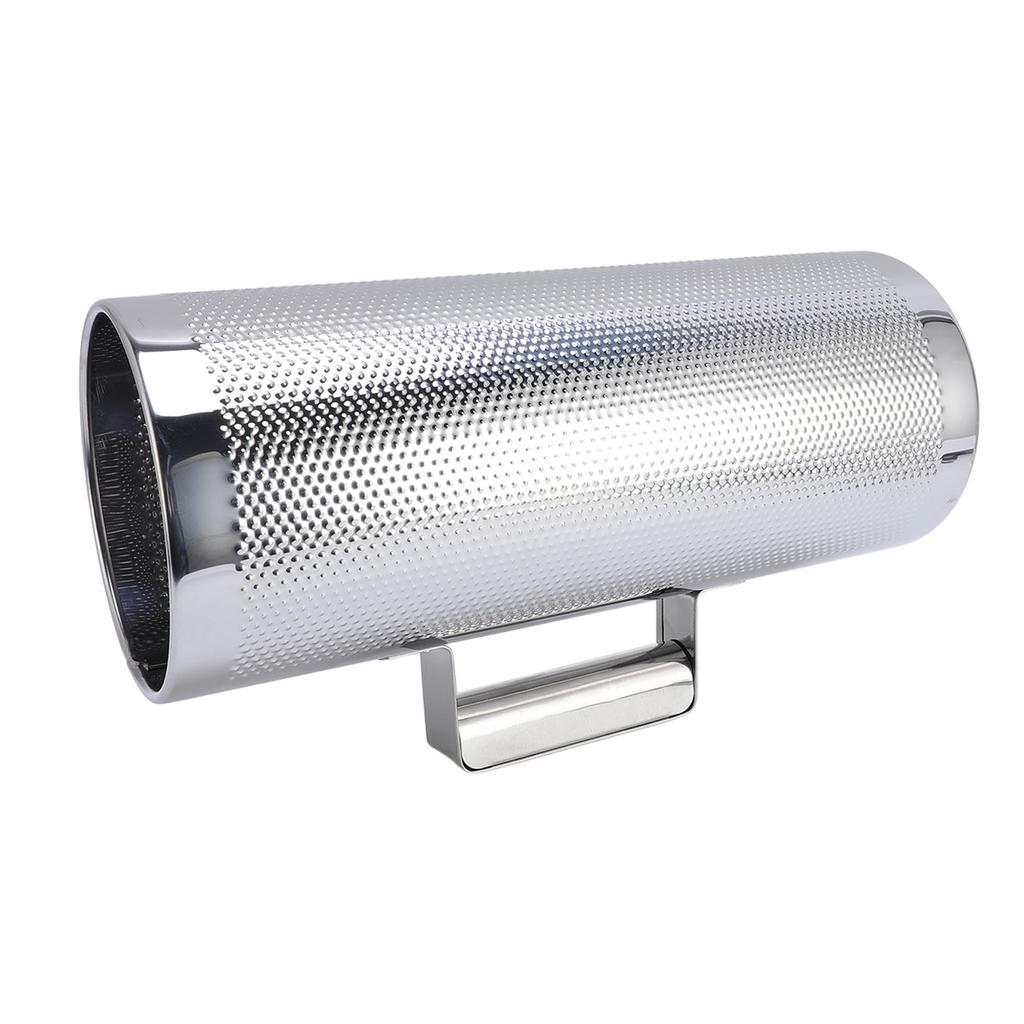 Guiro Instrument 32x13cm Open Design Stainless Steel Guiro Shaker with Scraper for Jazz Band Concert Stage Performance