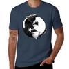 Yin And Yang Cats Tshirt Christmas Casual Short Sleeve Top