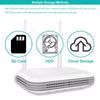 iCSee 4-Way WiFi NVR Surveillance Kit: Outdoor HD Bullet & Dome Cameras, Night Vision, Full-Color Monitoring