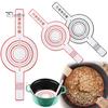 2 Pcs Silicone Bread Sling for Dutch Oven Non-stick Reusable Baking Mat with Long Straps Heat Resistant Pot Holder