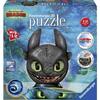 Puzzle 3D Ravensburger Dragons 3 Ohnezahn Avec Oreilles - Mixte - A Partir De 6 Ans