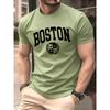 Cotton Printed Men's Fashion Loose Top Casual T-Shirts Men’s