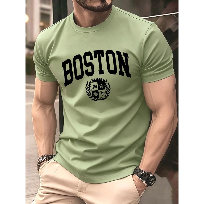 Cotton Printed Men's Fashion Loose Top Casual T-Shirts Men’s