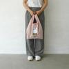 Miffy Tote Bag [Shopper Bag with Strap] 2-Way Handbag, Shoulder Bag, Sub-Bag, Eco Bag, Foldable, Lightweight, Strawberry