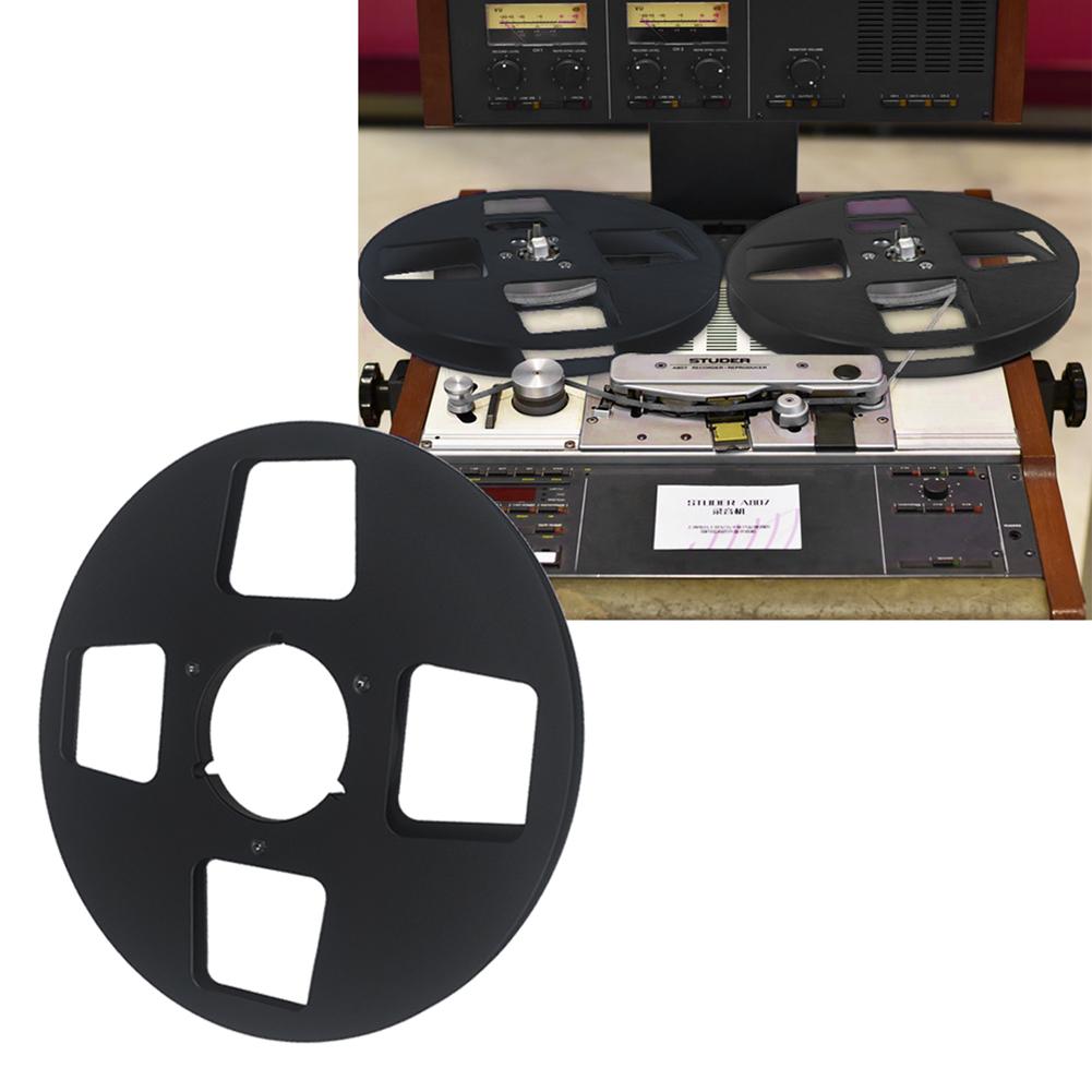 1/4 10.5 Inch 4 Holes Tape Reel Empty Tape Reel Empty Take Up Reel To Reel Small Hub for Reel To Reel Tape Recorder