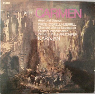 LP Record GEORGES BIZET - Highlights From Carmen LS10221M RCA Germany Classical Used