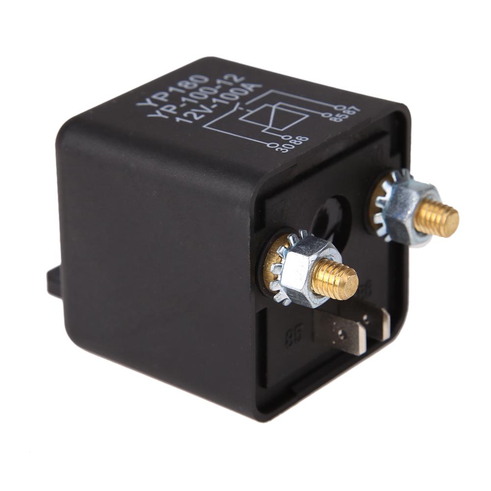 Relay for Head Light Air Conditioner Normally Open 12V 140A Car Harness for Car Auto Relay Socket Accessories