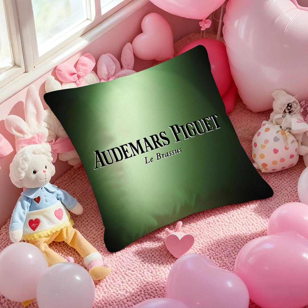 

A-Audemars P-Piguet Fashion Cushion Cover Pattern Printed Pillowcase for Living Room Sofa Cushion Cover & Bedroom Decor 12x12Inch