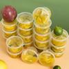 10Pcs  Disposable Transparent Plastic Sauce Seal Box Spices Storage Container