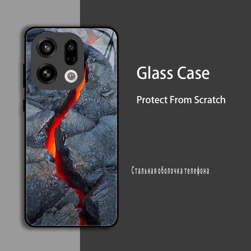For OPPO Find X9 X 9 Pro Case Cover Tempered Glass Case Hard Shockproof Coque Bumper For OPPO Find X8S X8 Ultra Protect Case