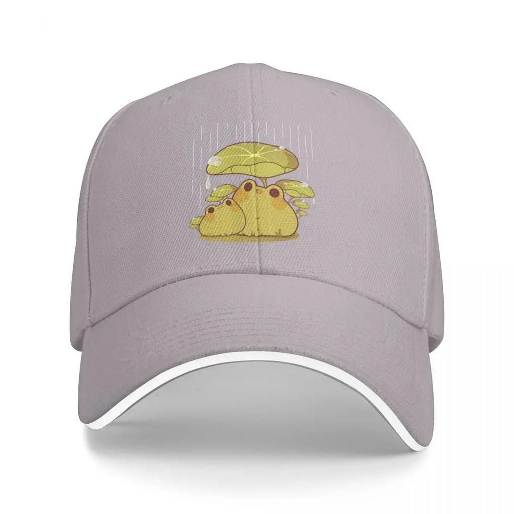 Froggies Together In the Rain Baseball Cap Hip Hop Trucker Hat New In Hat Vintage Unisex Golf Wear Women's