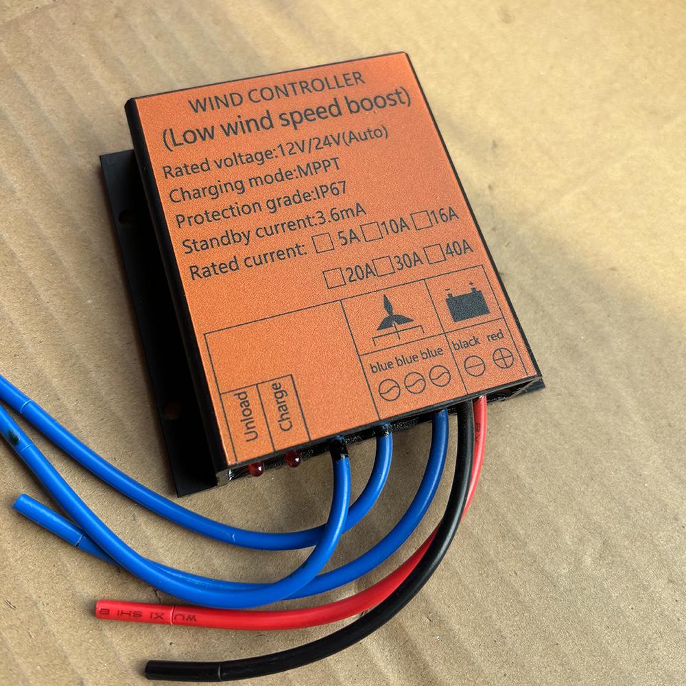 3000W 5000W 8000W MPPT Vindturbin Kontroller Vindkraft Genereringskontroller Med Overladningsbeskyttelse IP67 Vanntett