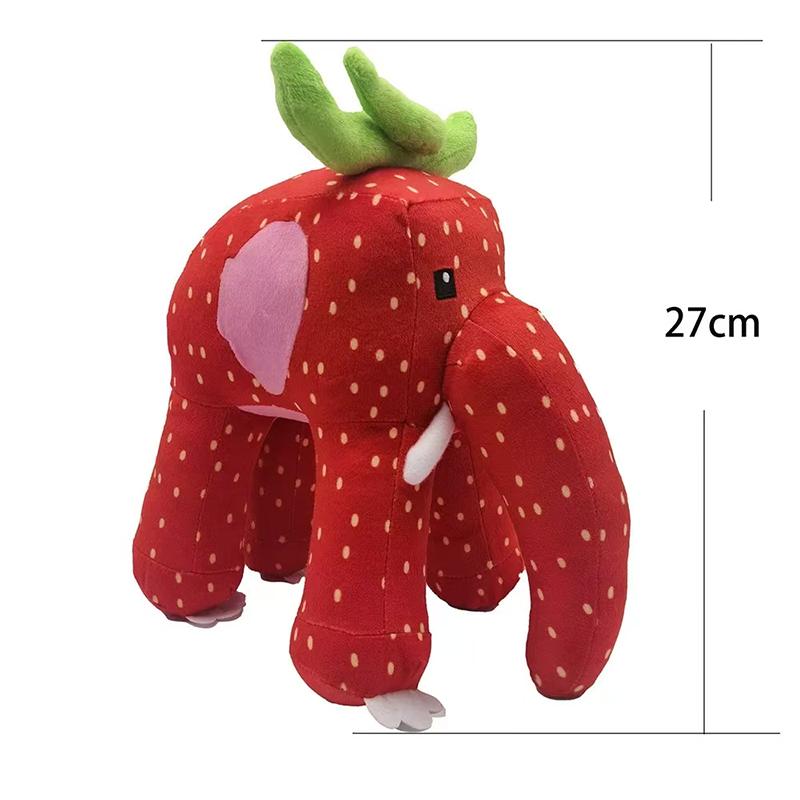 

New Steal A Brainrot Plush Hot Game Peripheral Cute Soft 67 Toys Kawaii Animal Elephant Accompany Dolls Gamer Anime Fans Gifts 27cm червоний
