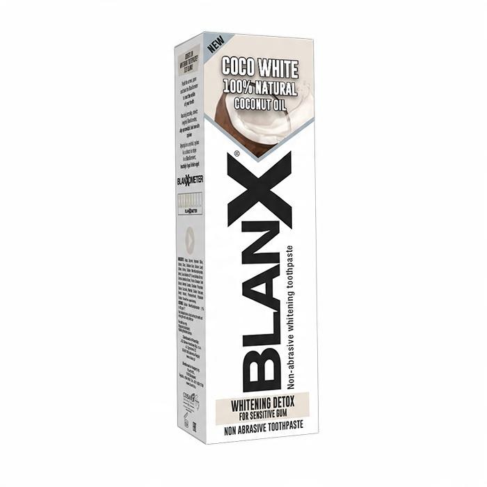 Blanx white detox coconut wybielająca pasta zębów olejkiem kokosowym 75ml