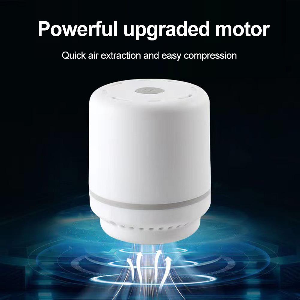 Electric Air Pump for Vacuum Storage Bags Mini Vacuum Sealer Machine Portable Vacuum Pump Suitable for Clothes Storage Bags