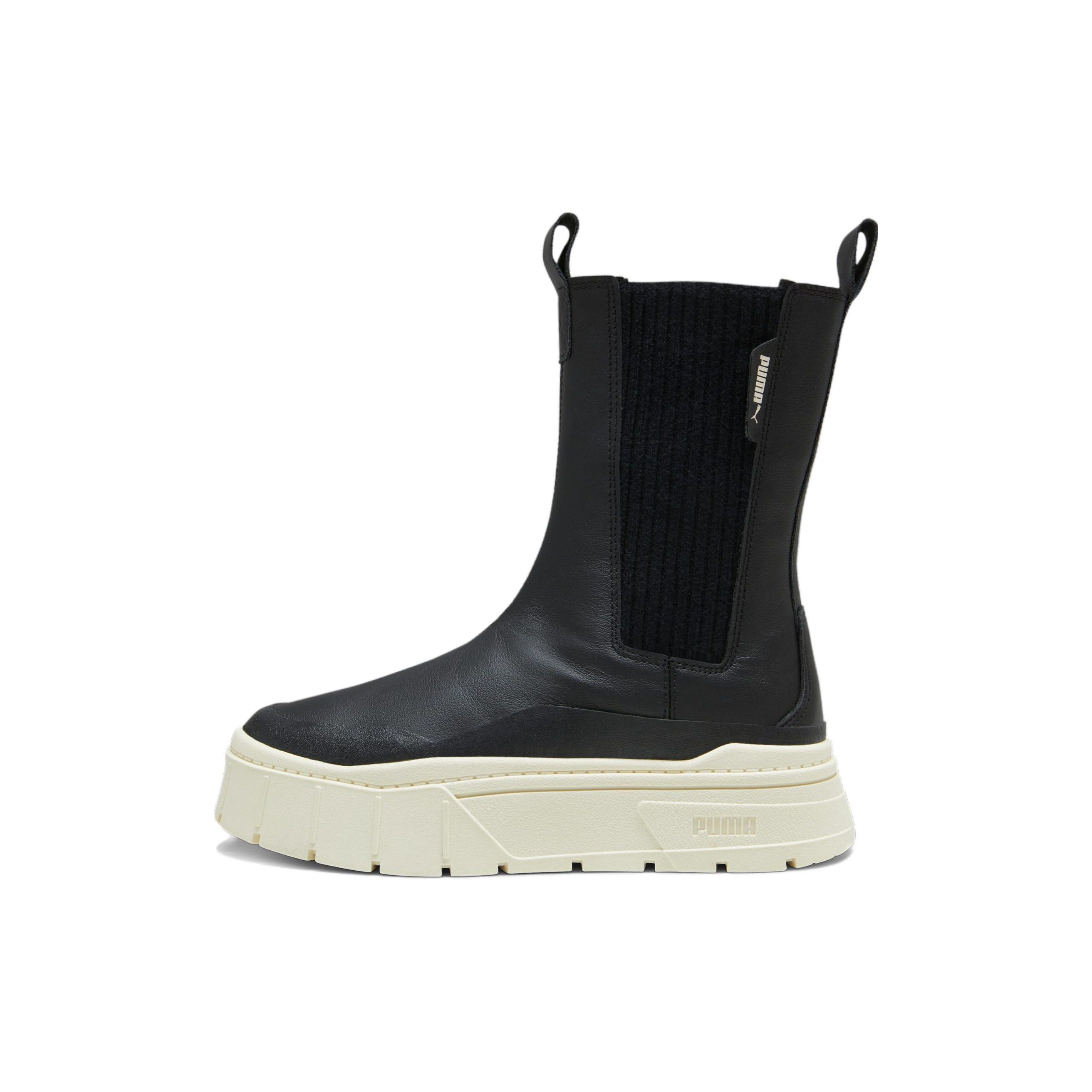 

Puma Mayze Stack Chelsea Winter Boot Black Women Sneakers 393201-03 37