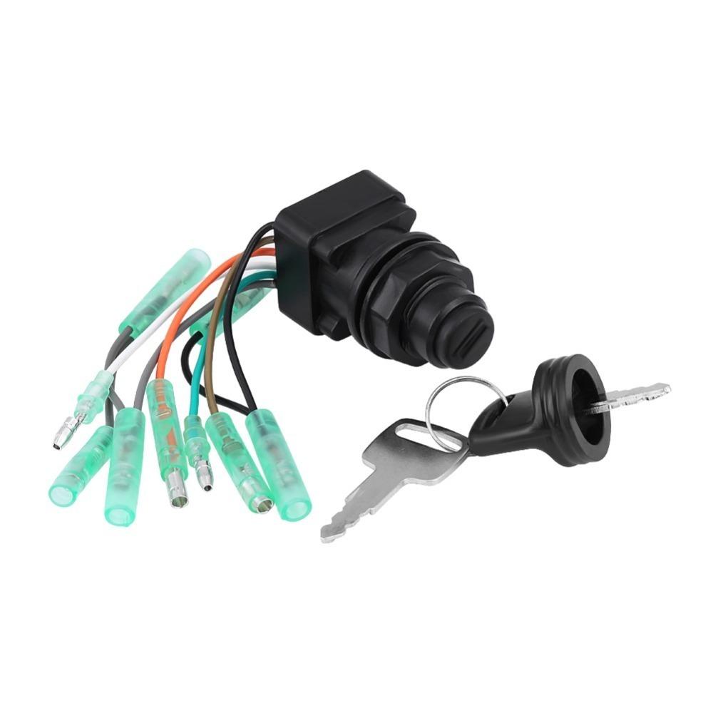 Motor Part Motor Ignition Key Switch Replacement Part Key Switch Assembly For Suzuki Outboard