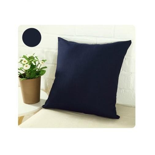 Color Cushion Solid Cover Pillow Case Cotton Blend 40x40 45x45 50x50 Color 12