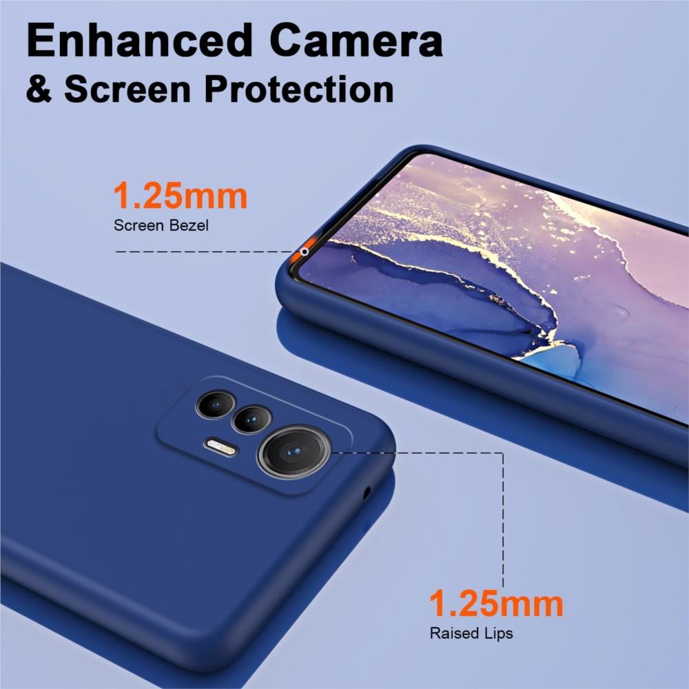Luxury Liquid Silicone Case For Xiaomi Mi12 Lite 12Lite Fundas Shockproof Soft Phone Cover Xiaomi Mi 12 Lite Case