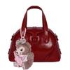 Simple and versatile handbag, high-end texture fashionable commuter bag, trendy girl summer new pillow bag
