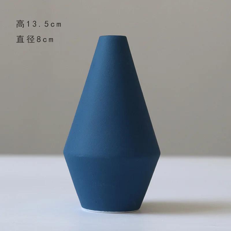 Morandi Vase Dry Flower Arranger Living Room TV Cabinet Table Decoration Ceramic Soft Decoration