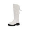 Snow Boots Autumn and Winter Piled Thick Wool Cotton Shoes Shoes Thick Sole Flat Bottom Comfortable Warm Cotton
