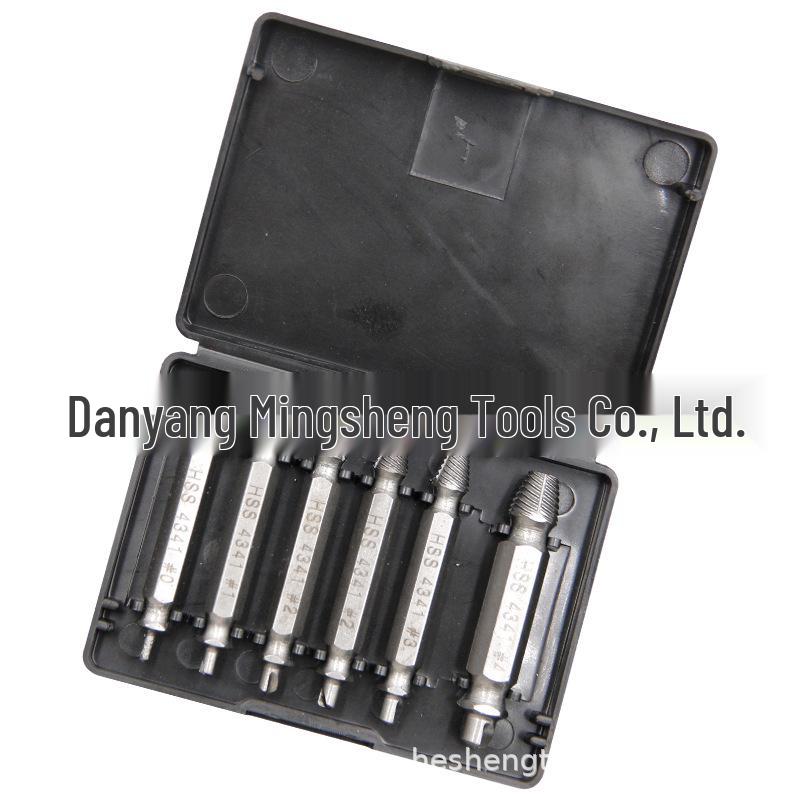 High-Speed Steel Double-Head Screw Extractor & S2 Screwdriver Set