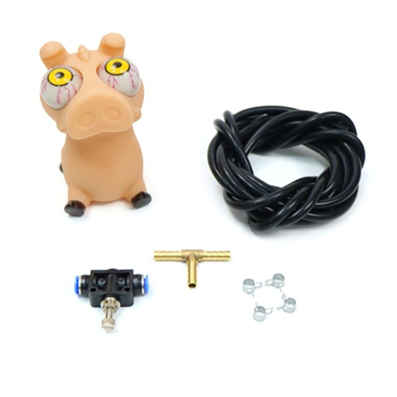 Rubber Turbos Car Explosives Eye Doll Car Violent Eye Doll Decompress Ornaments Turbocharge Big-eyed Doll