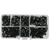 Din912 Allen Bolt Hex Socket Round Cap Head Screw Nut Kit M2 M3 M4 M5 M6 12.9 Grade Black Hex Hexagon Bolt Nut Assortment Set