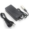 24V 29.4V 2A / 36V 42V 2A / 48V 54.6V 2A For Littium Battery Li Ion Li-ion Charger  DC Plug XLRM 3P 18MM