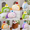 Plush Swiss Roll Cake Pillow With Pp Cotton Filling For Couples Christmas Gift