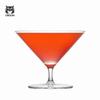 CRISON DWF05 Short Footed Crystal Cocktail Glass Japanese Style Martini Cosmopolitan Daiquiri Glass for Mixed Drinks