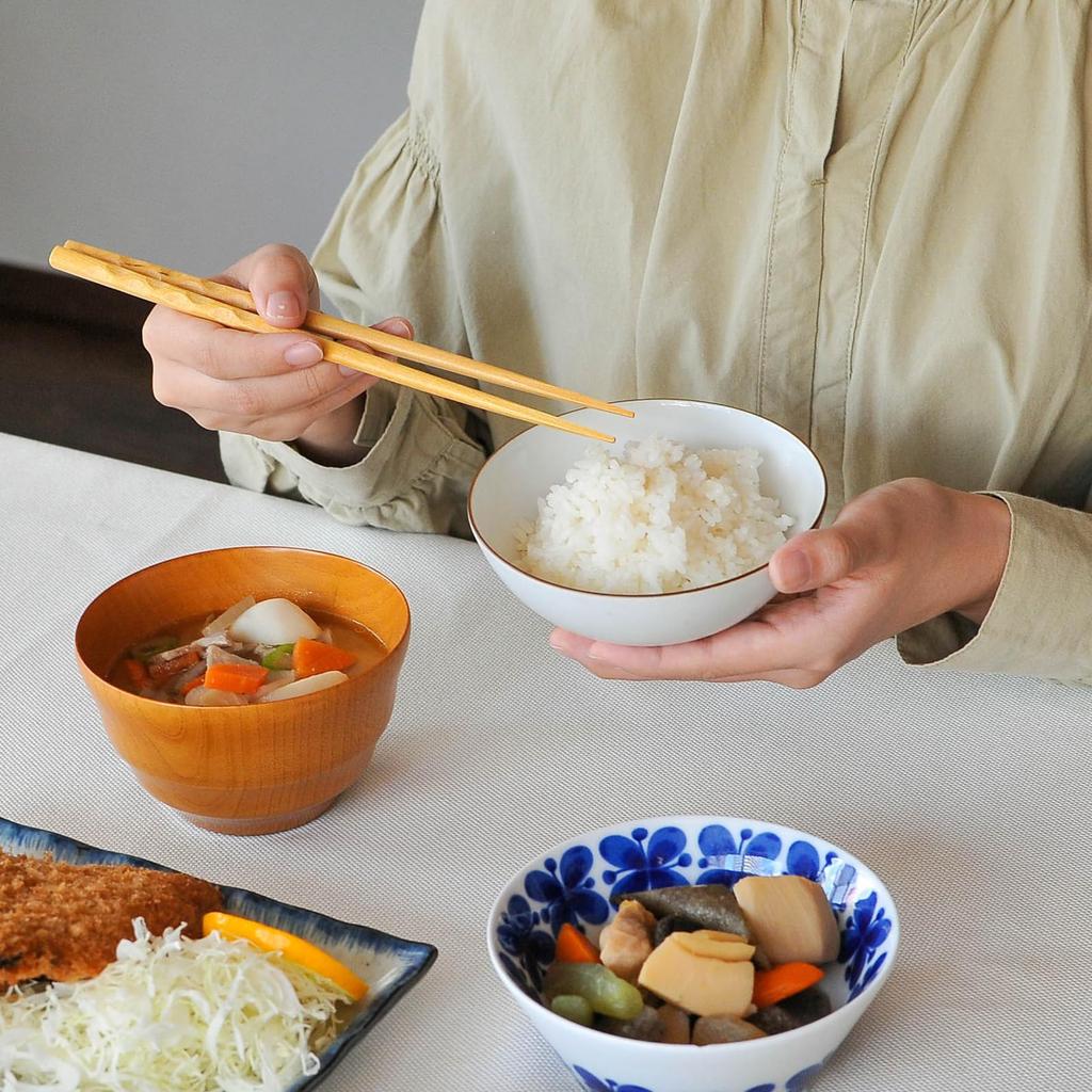 Takemi Wooden Chopsticks Stylish Set of 5 for Made from Materials - Chopsticks, Pairs, Non-Slip, 22.5cm, Guests, Eco-Friendly (Boxwood)