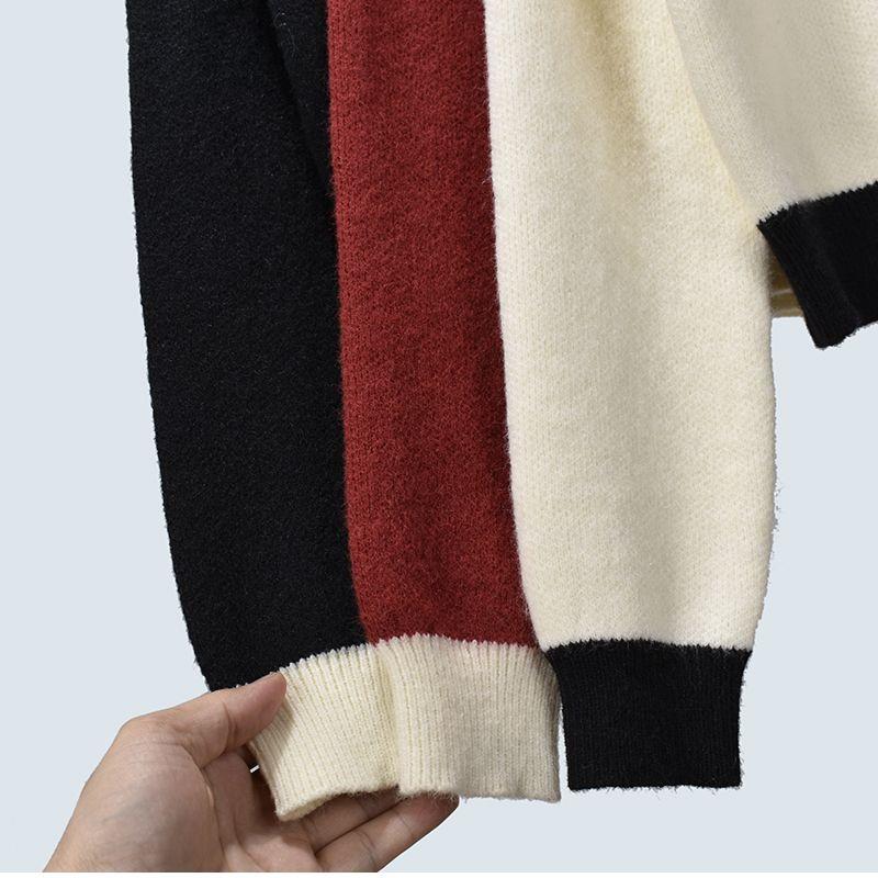 Classic Style Fashionable Stylish Niche Style Sweater Short Socialite Style Knitwear Base Outwear Tops with Skirt