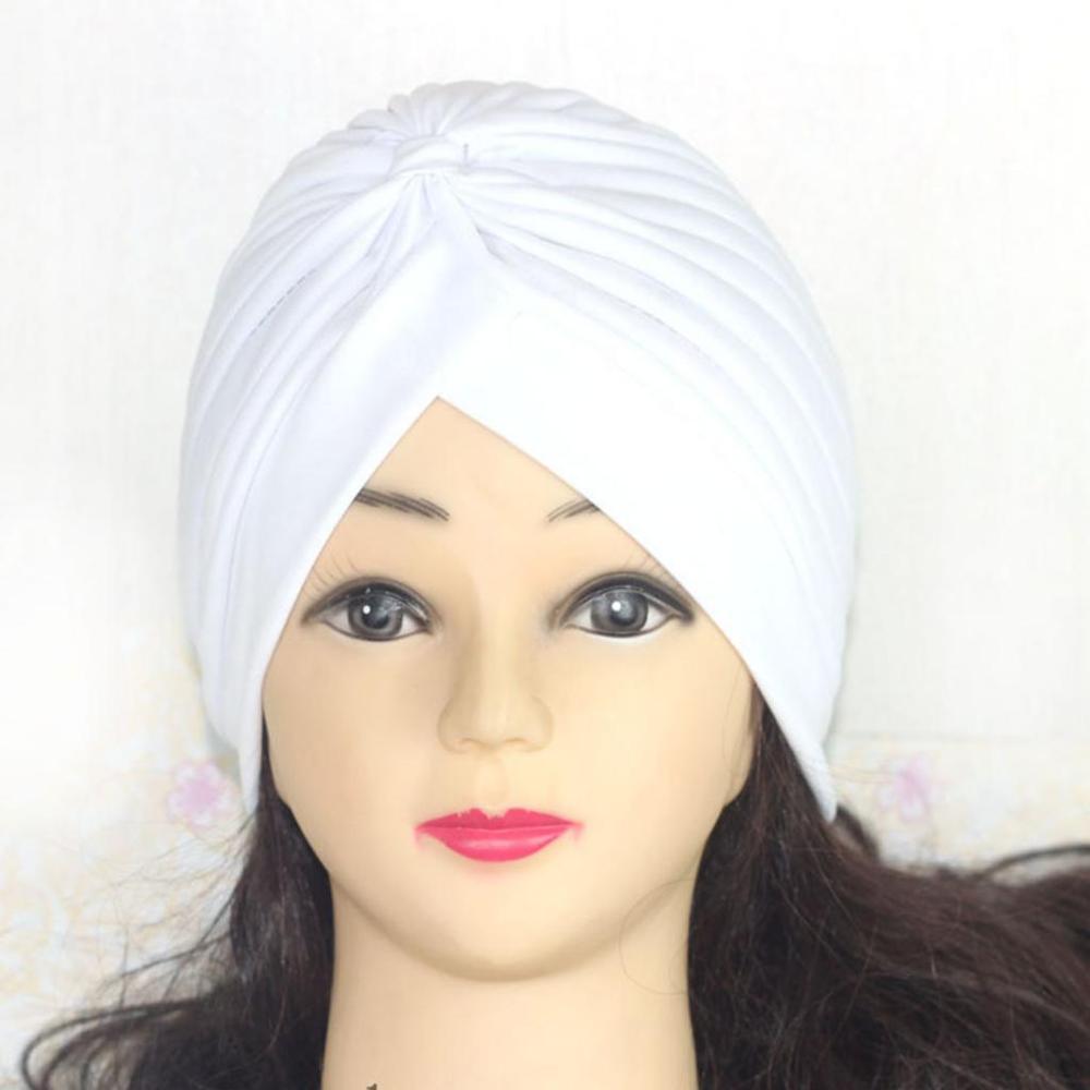 New Women Velvet Turban Hat Headband Muslim Hijab Caps Female Soft Bandana Headband Hijabs Head Wrap Hair Accessories