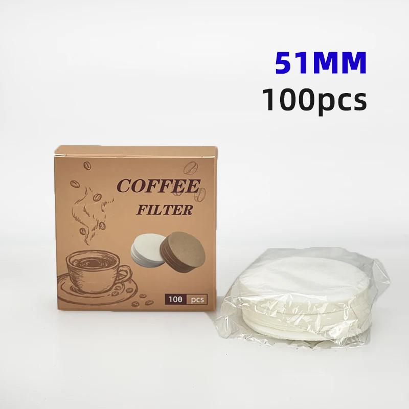 Coffee Filtration Paper Disposable Secondary Water Basket Special For 51Mm 54Mm 58Mm Portafilter Espresso Home Accessories Barista