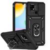 For Xiaomi Redmi 10C/Xiaomi Poco C40 Armor Phone Case Camera Lens Protection Metal Ring Stand Shockproof Case