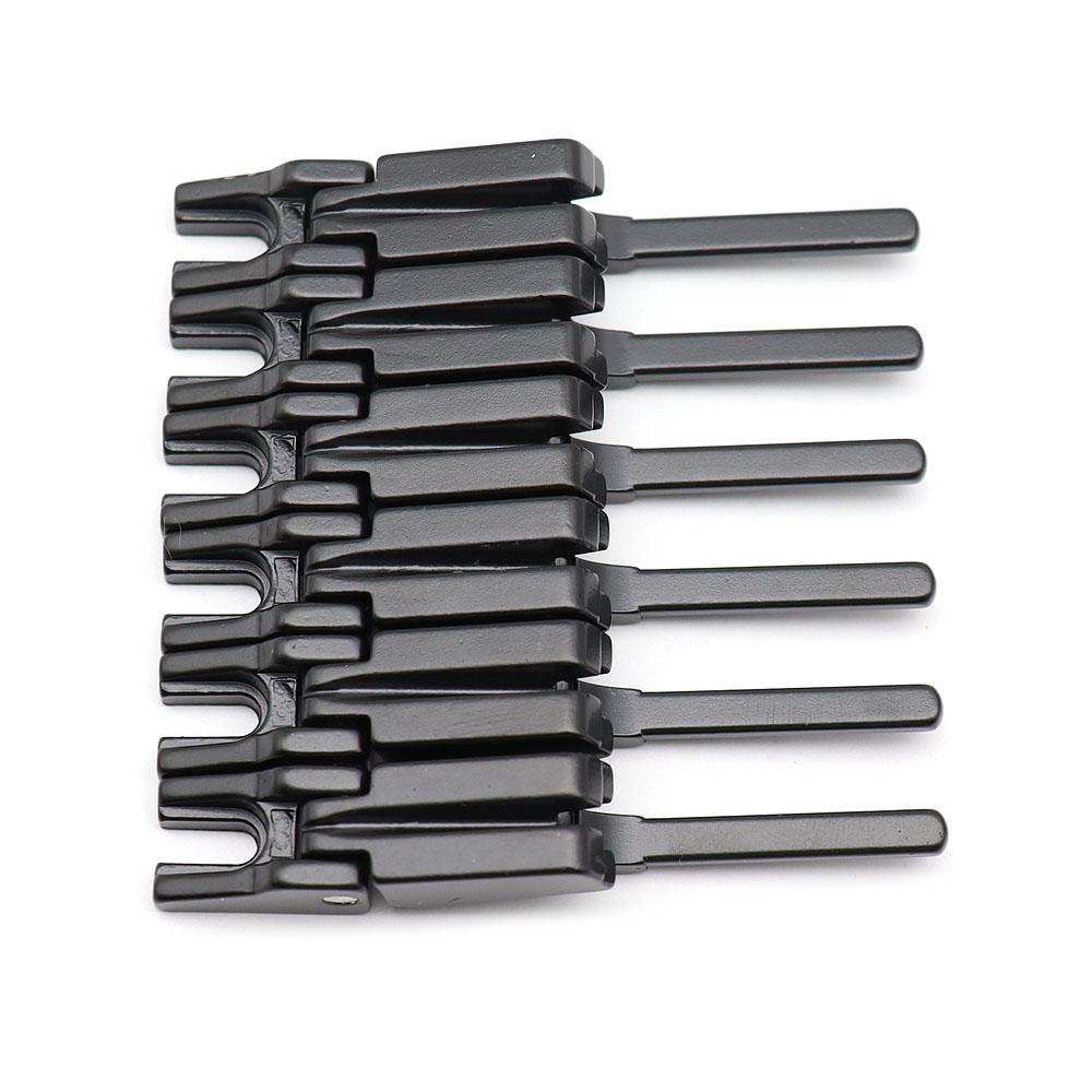 6Pcs Guitar Bridge Saddle String Saddles for Electric Guitar Tremolo Bridge Double Locking Hanging Style