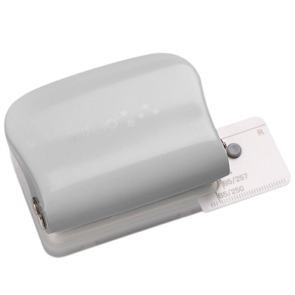 5 Hole Punch With Scale Lines,Multi-Purpose Portable Holes Punch Aid,Scrapbook Hole Puncher,For Scrapbooks Paper