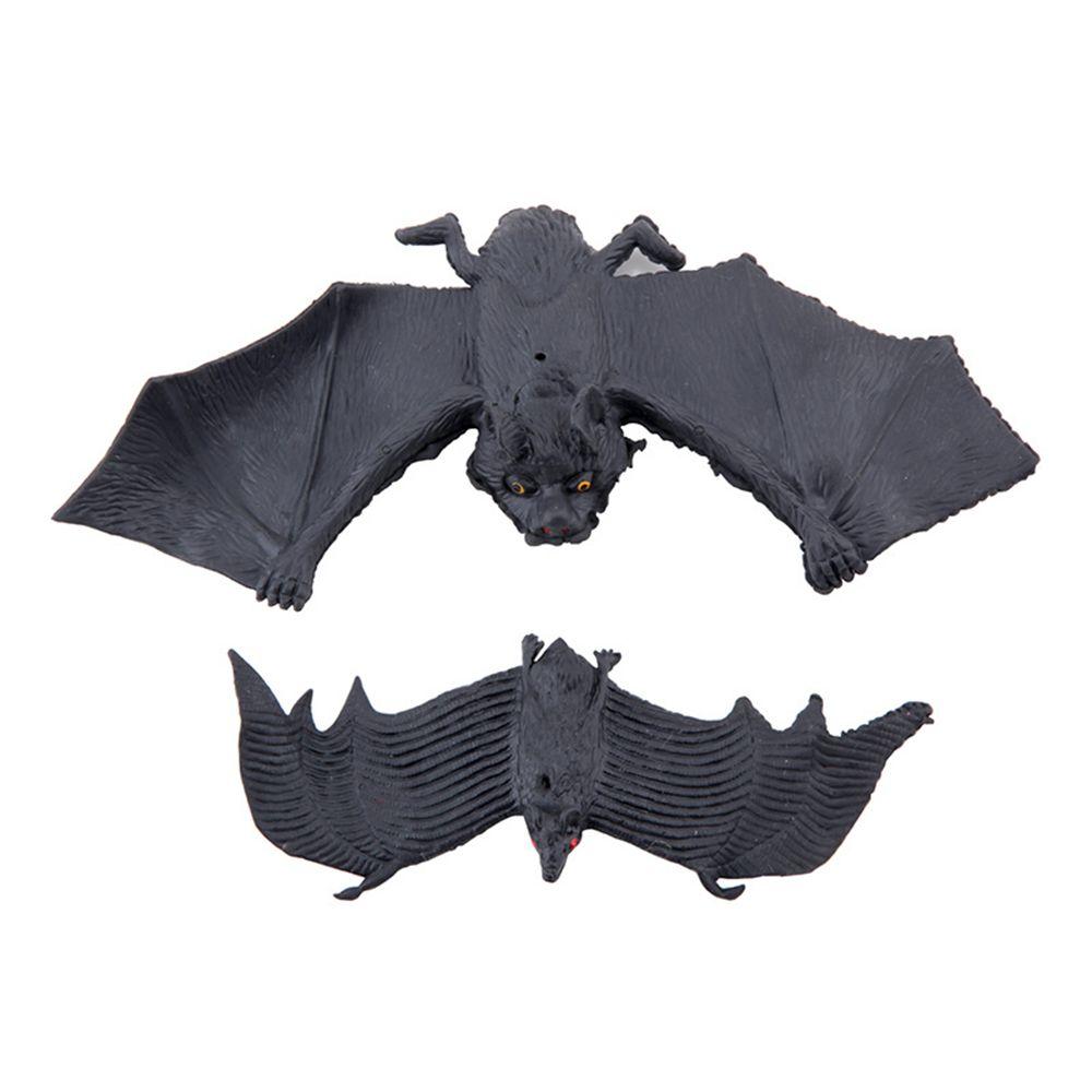 Halloween Hanging Decoration Lifelike Fake Bat Haunted House Horror Props Haunted House Decoration