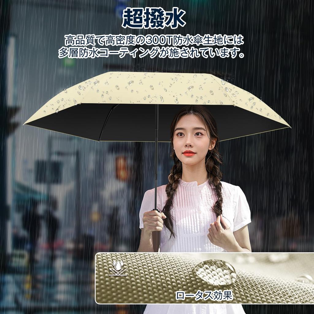 Sumeriy Folding UV Automatic Ultra Folding Umbrella for Light Heat Water Suitable for Sun and Heatstroke Sun Includes Storage Unisex Parasol,