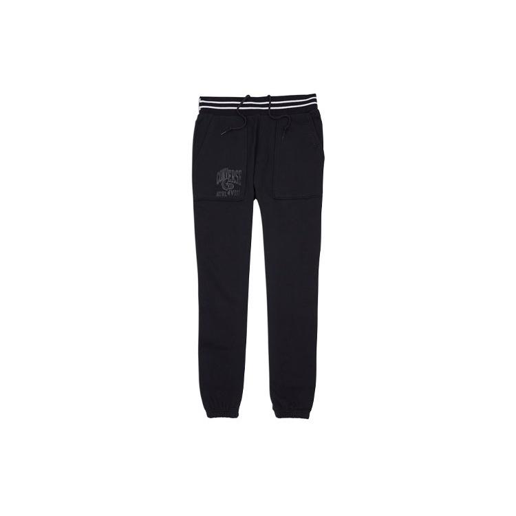 Converse Twisted Varsity Sweatpants Asia Sizing Black Men s 10018340-A03 M