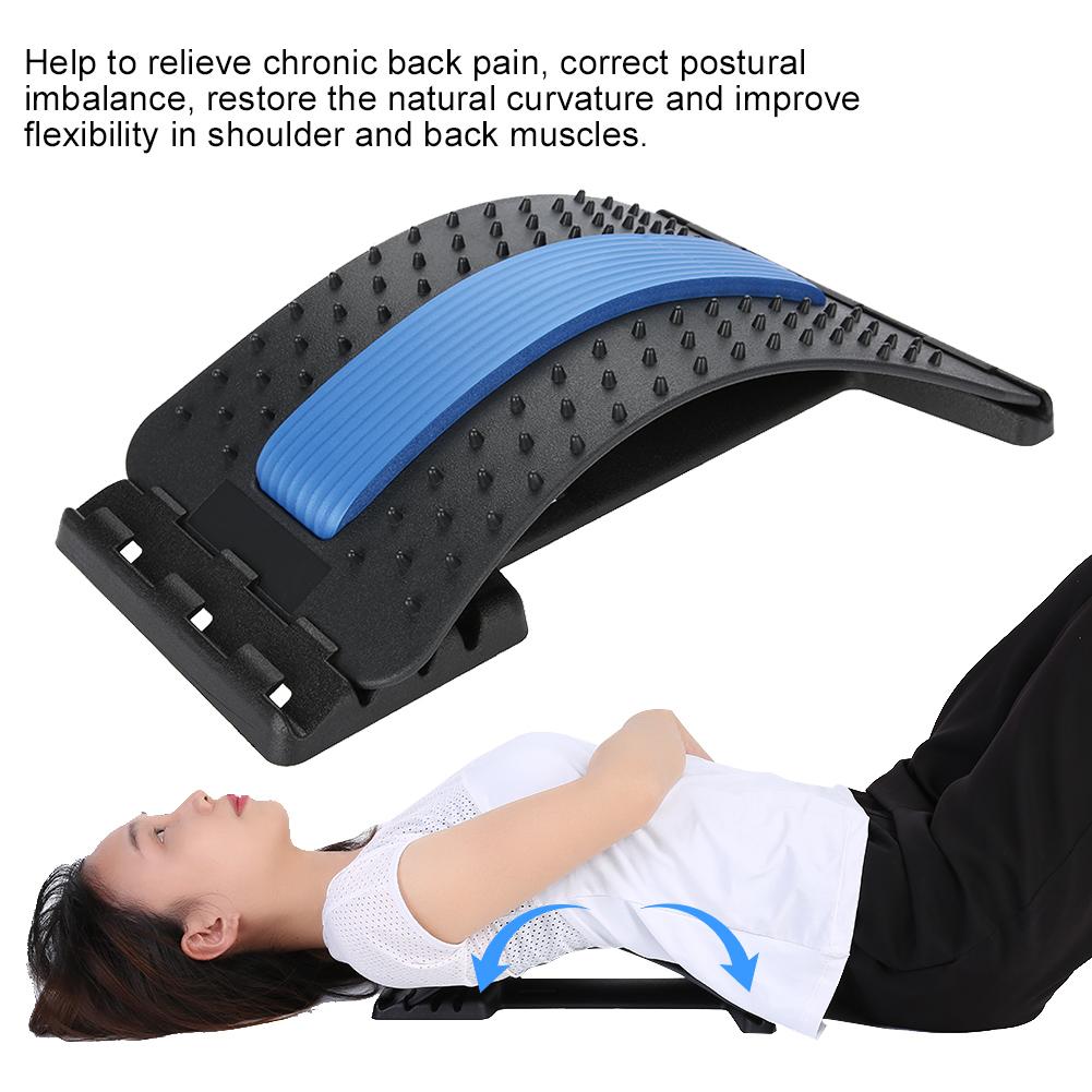 Back Acupuncture Massager Relax Lumbar Support Spine Pain Relief Posture Corrector
