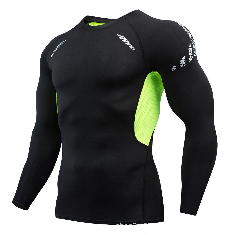 Pánské rychleschnoucí fitness legíny: Sedmibodové běžecké a basketbalové základní kalhoty