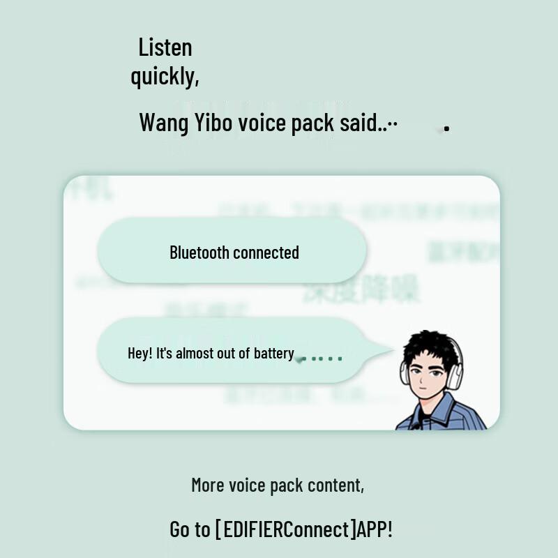 Edifier W830NB Active Noise Cancelling Bluetooth Headphones