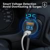 For Starlink-Mini 3-in-1 Digital Display Car Charger DC Power Cord With Dual USB Ports Designed For Starlink-Mini Devices