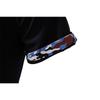 Summer Men's Solid Color Splicing Polo Shirts Short Sleeve Breathable Casual Contrast Color Lapel Collar Streetwear Basic Tops